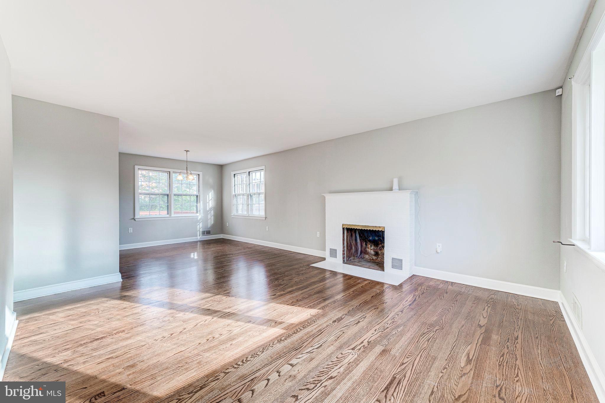 7219 Tanager Street Springfield, VA 22150 - Photo 6 of 55 Living Room with Cozy fireplace