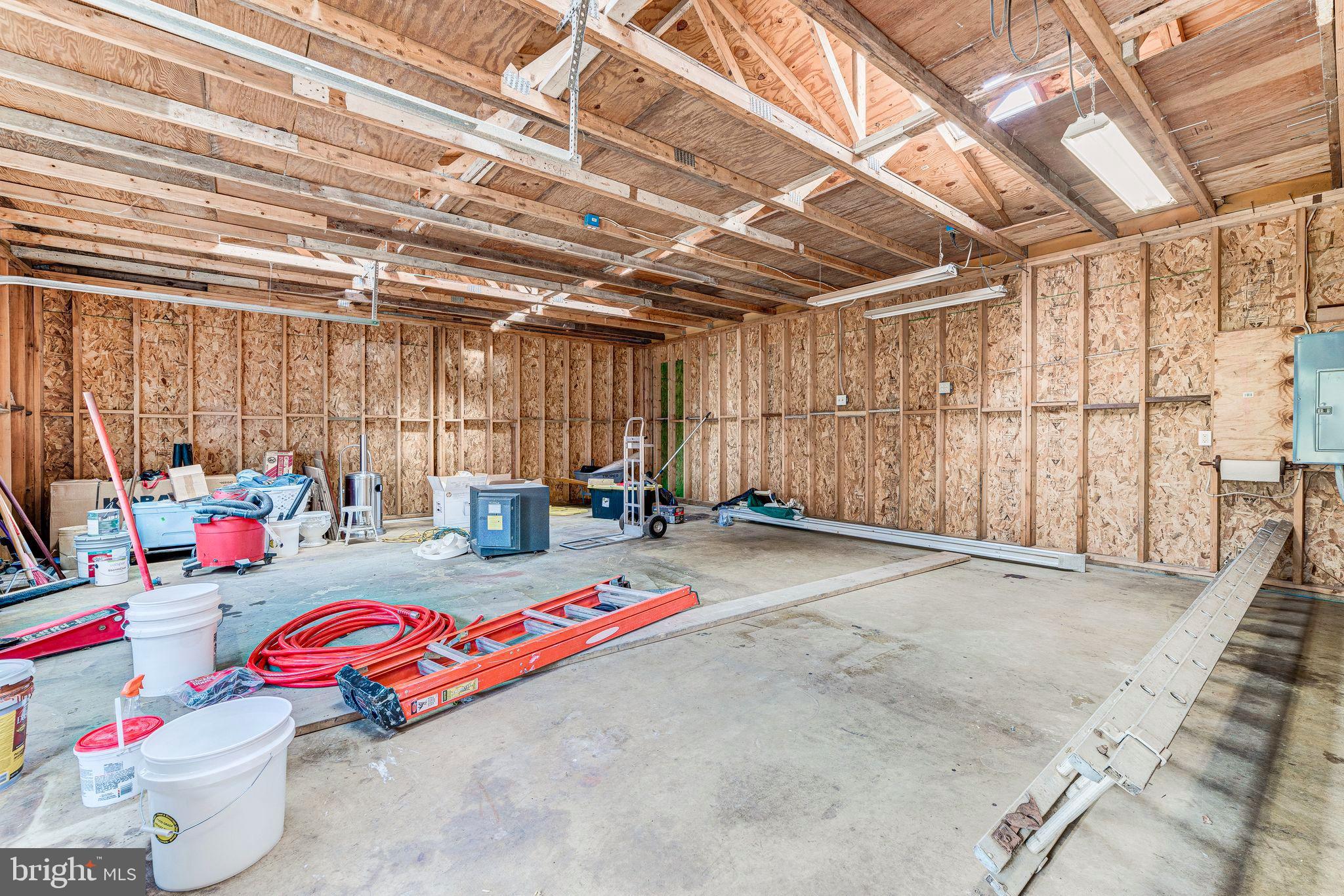 7219 Tanager Street Springfield, VA 22150 - Photo 53 of 55 Inside of Large 2 Car Garage