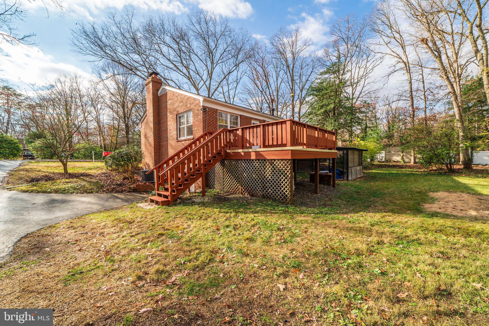 7219 Tanager Street Springfield, VA 22150 - Photo 54 of 55 View from Back of Home