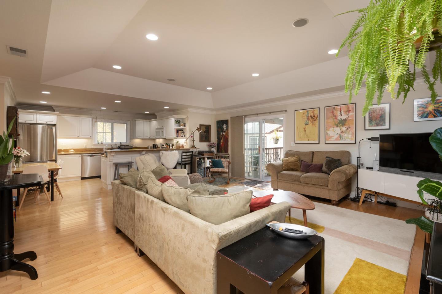 914 Palm Avenue San Mateo, CA 94401 - Photo 16 of 24 a living room with furniture and a flat screen tv