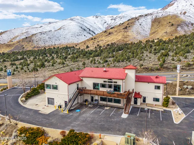 a view of roof deck with patio