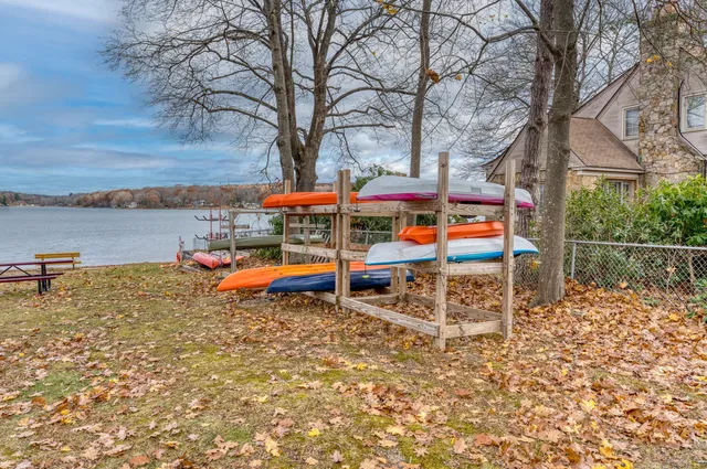 a view of an ocean beach