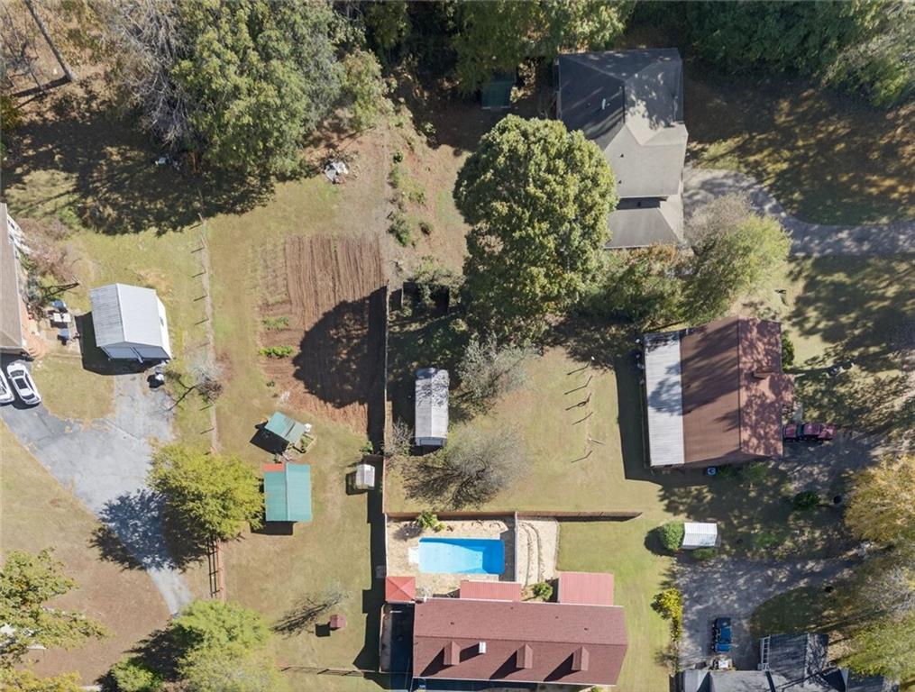 7306 Mt Vernon Road Lithia Springs, GA 30122 - Photo 48 of 48 an aerial view of houses with outdoor space