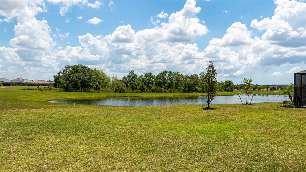 5725 Cheech Glen Lakewood Ranch, FL 34211 - Photo 51 of 63 a view of a lake with a big yard
