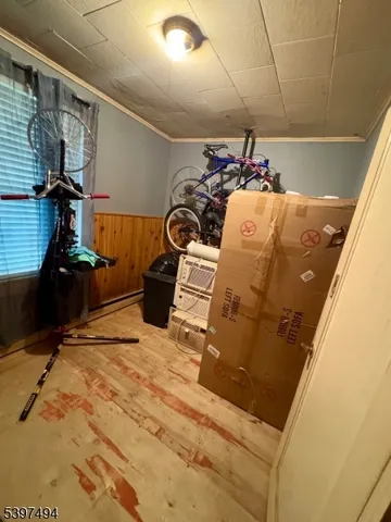 a room with storage and utility