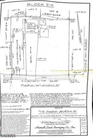 $520,000 | 715 Park Avenue, Union Beach, NJ 07735