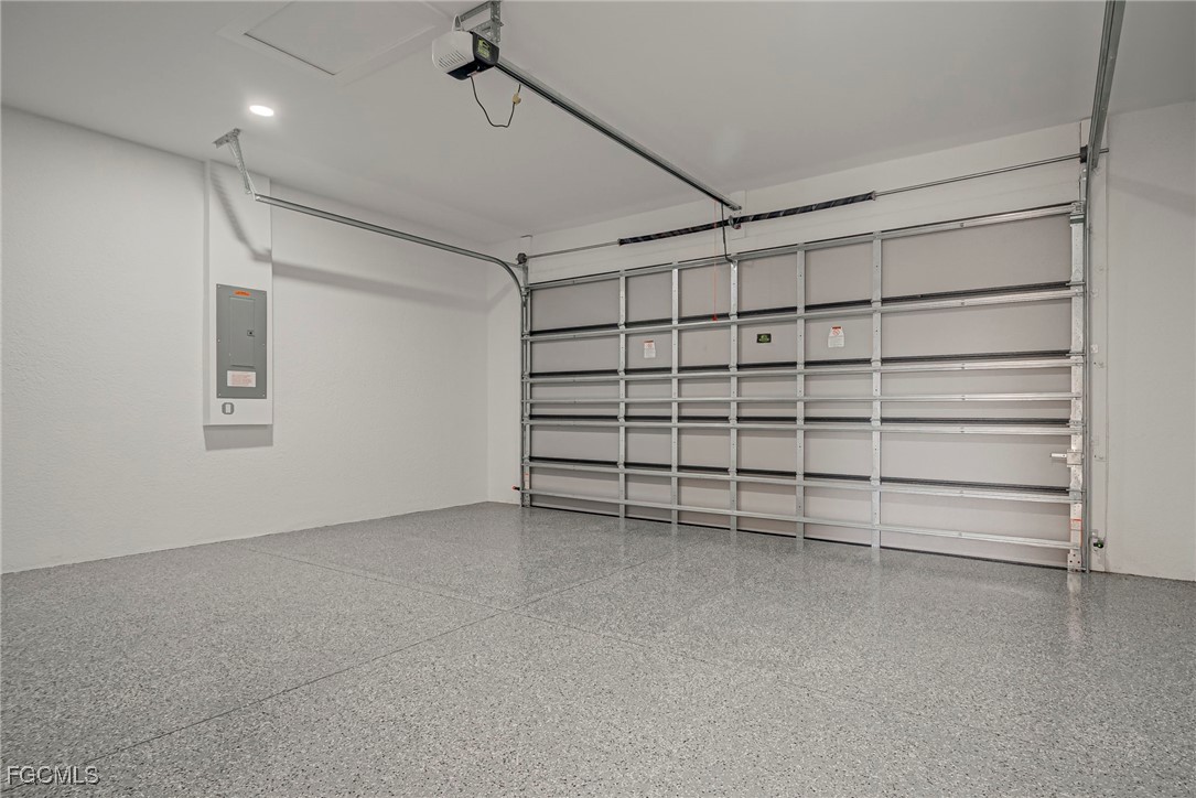 3601 28th Street Southwest Lehigh Acres, FL 33976 - Photo 29 of 35 a view of an empty garage