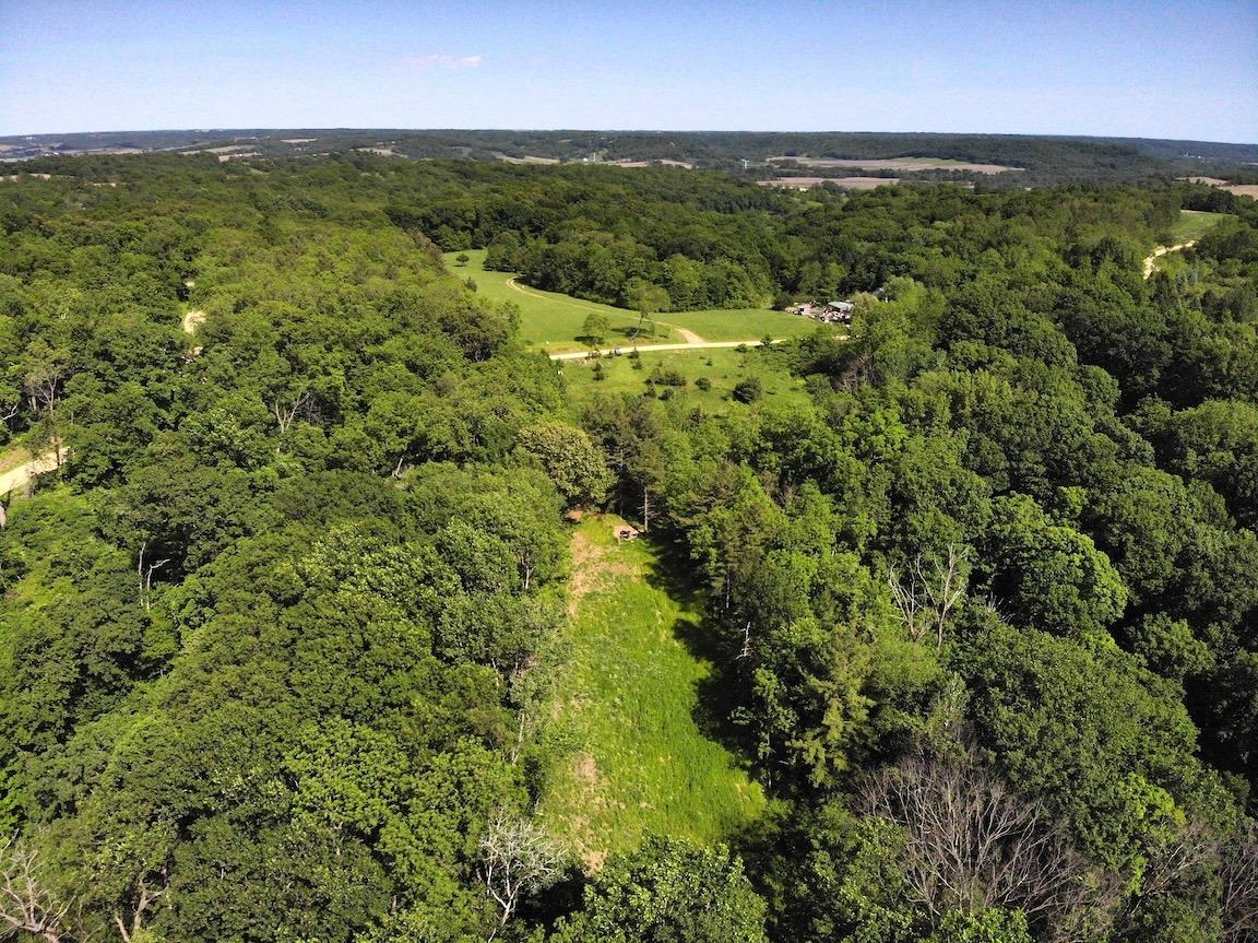 9494 South Lost Horizon Road Hanover, IL 61041 - Photo 6 of 26 a view of a city with lush green forest
