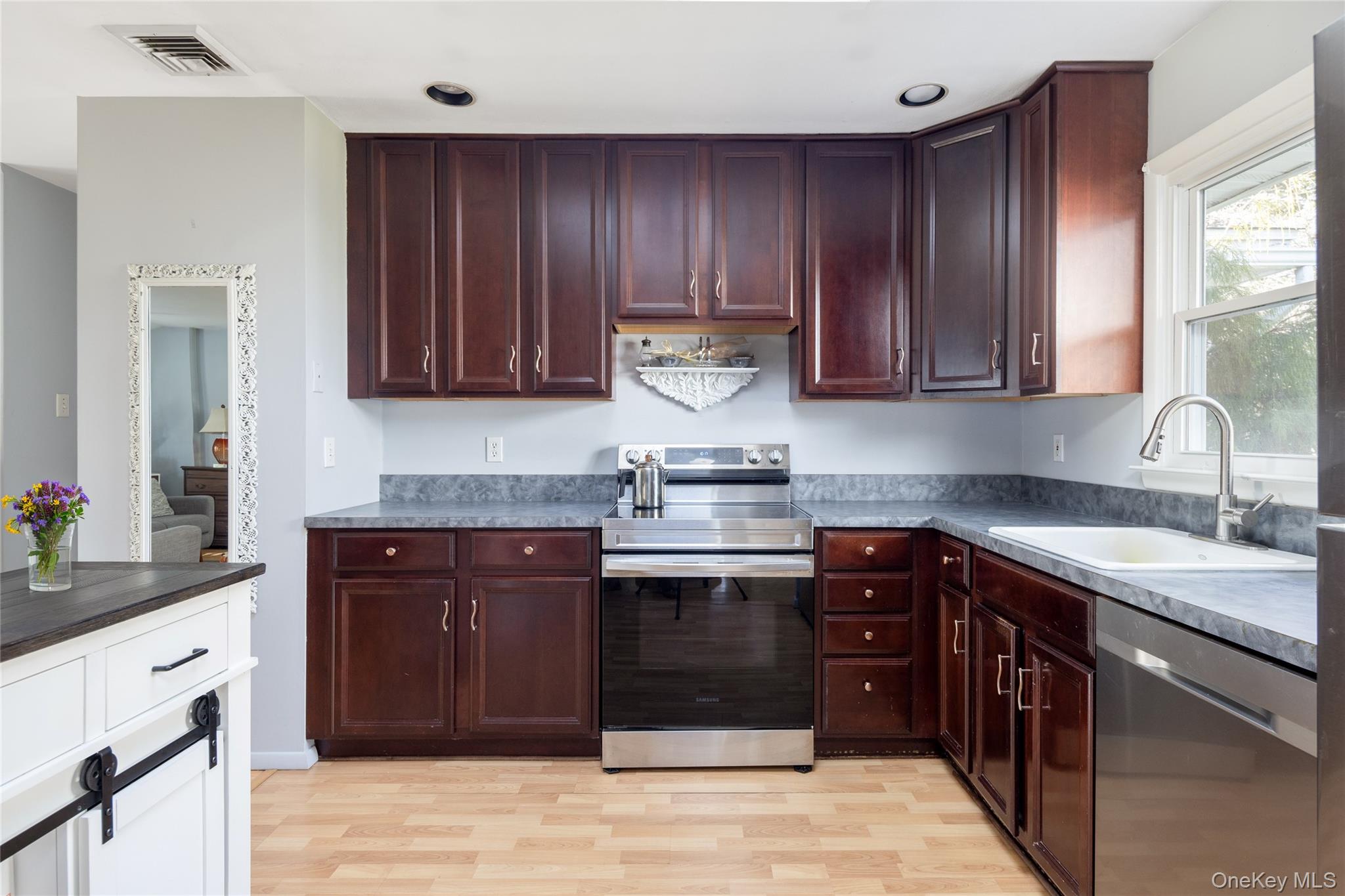 340 Rambler Road Southold, NY 11971 - Photo 6 of 18 Open Kitchen w/ outside views