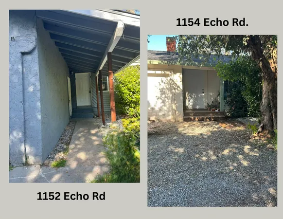 $549,000 | 1152-1154 Echo Road, Redding, CA 96002