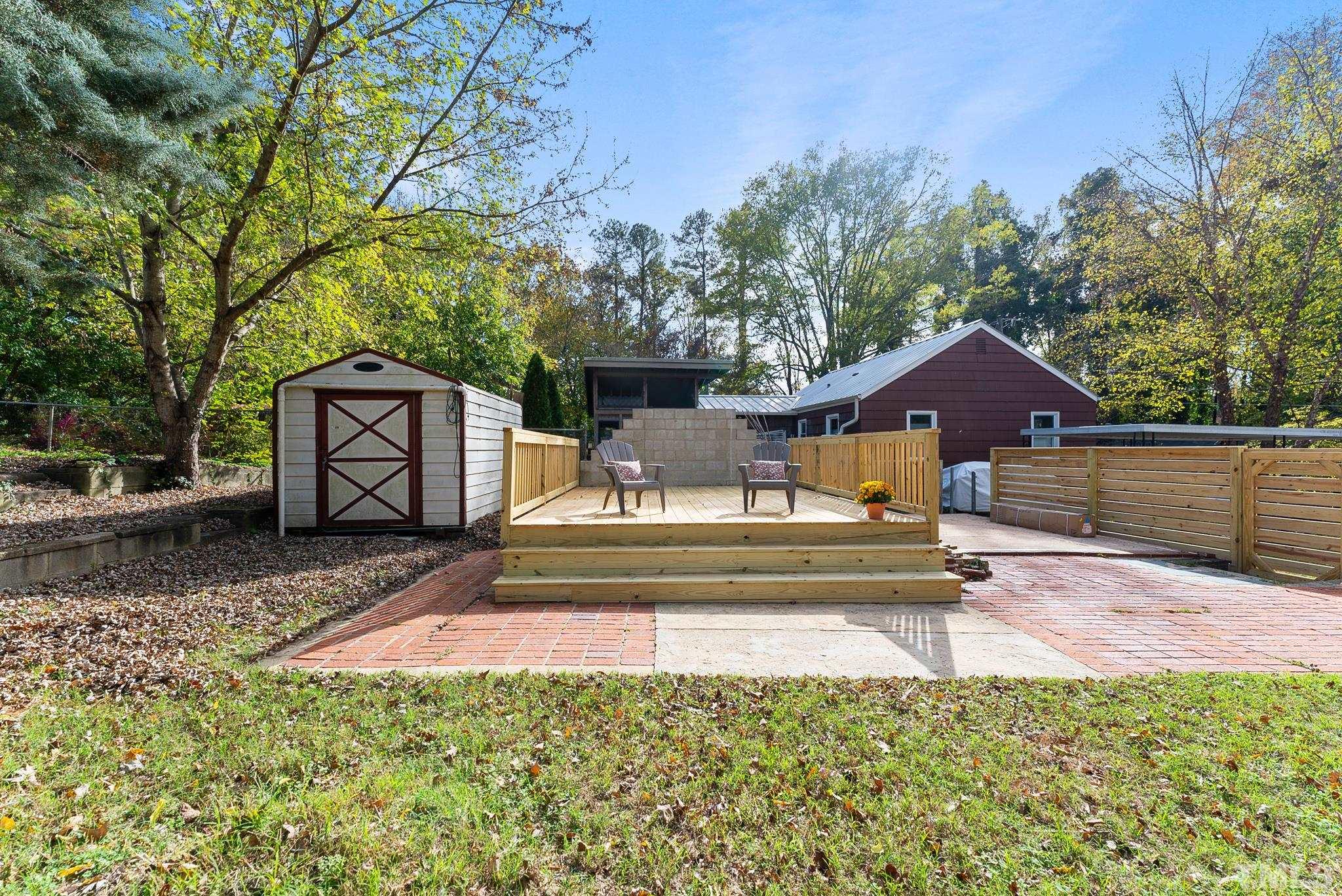 401 Plainview Avenue Raleigh, NC 27604 - Photo 26 of 28 a view of house with outdoor space and sitting area