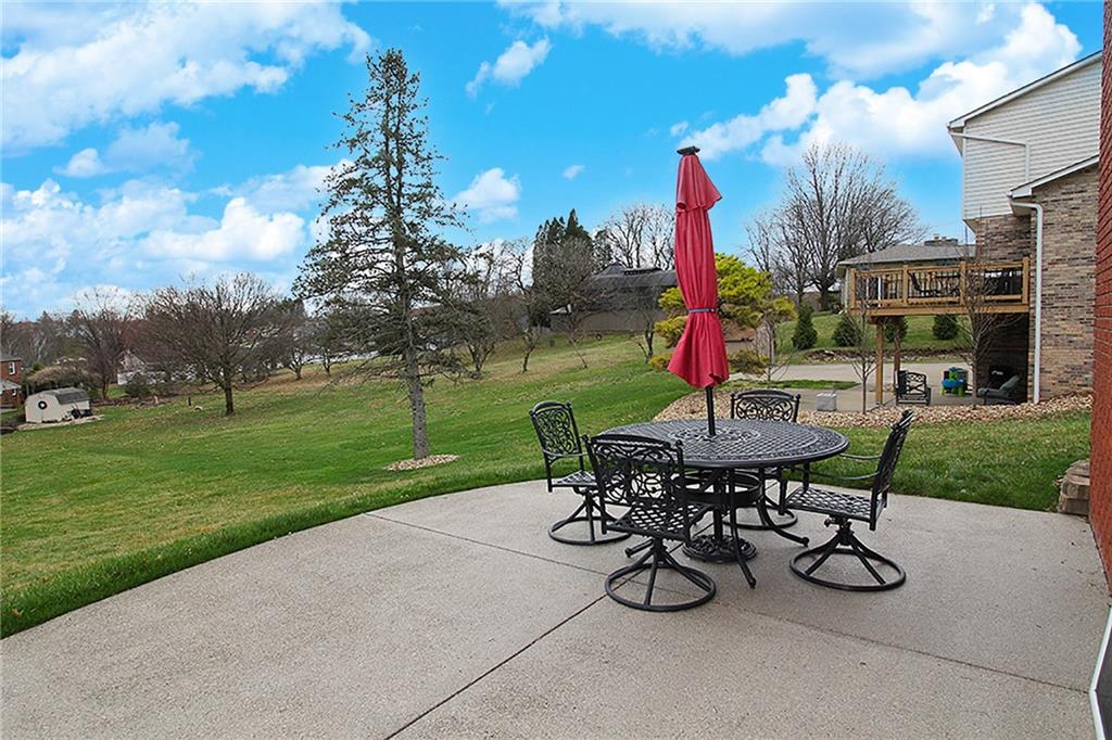 Undisclosed Address Cecil, PA 15321 - Photo 27 of 29 a view of a backyard with sitting area