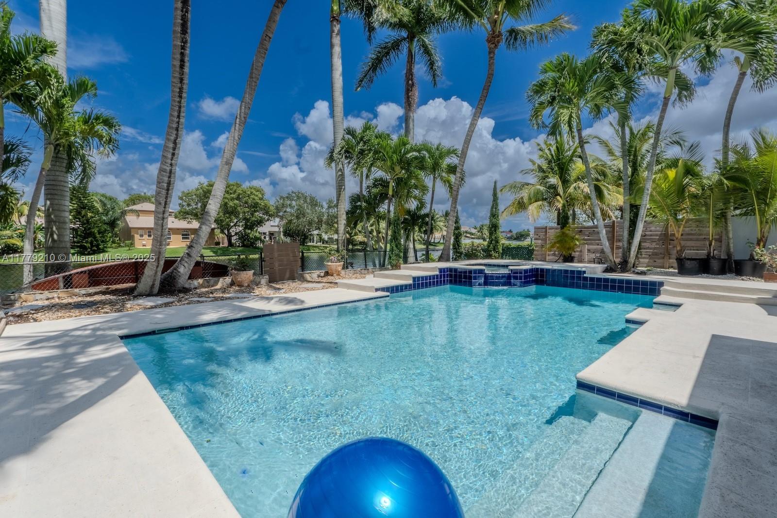 Towngate Pembroke Pines, FL 33028 - Photo 30 of 41 a view of a swimming pool with a patio