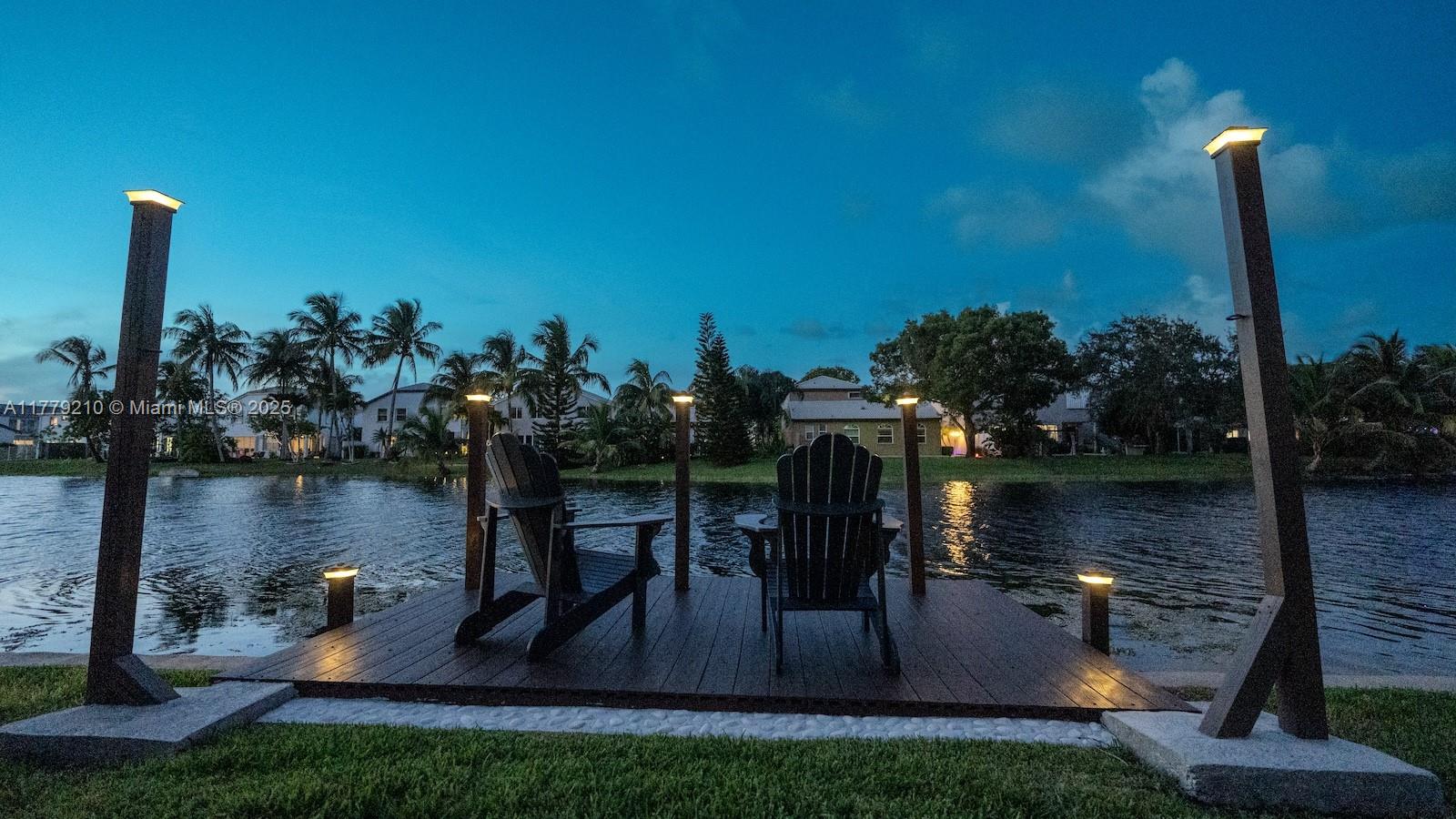 Towngate Pembroke Pines, FL 33028 - Photo 39 of 41 a view of a lake with sitting area