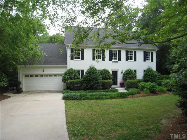 14405 Possum Track Road Raleigh, NC 27614 - Photo 2 of 25 This lovely all painted brick home is totally screened from the road and enjoys a very private acre+ lot