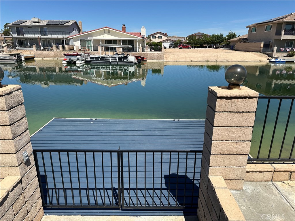 14572 Lighthouse Lane Helendale, CA 92342 - Photo 23 of 24 a view of a lake from a balcony