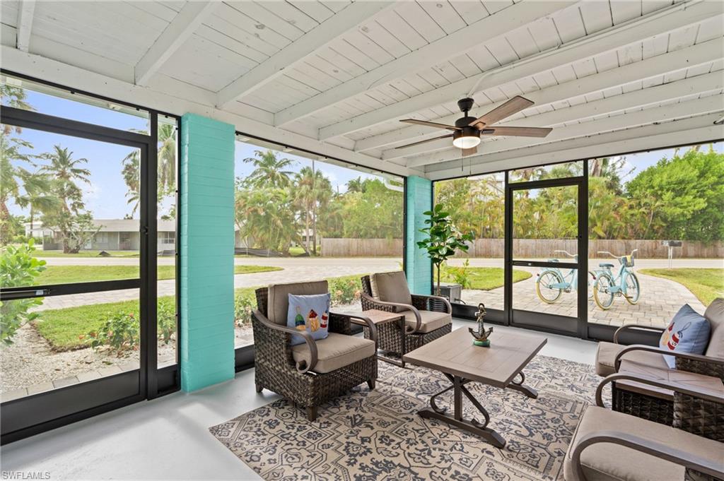 2134 Palm Street Naples, FL 34112 - Photo 5 of 36 The sunsets sky from this porch are beautiful...such a relaxing way to end your day.