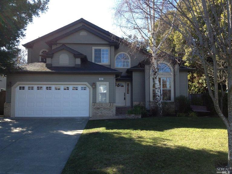 492 Noonan Ranch Lane Santa Rosa, CA 95403 - Photo 1 of 1 a front view of a house with a yard