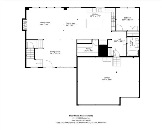 $799,000 | 2114 Northwest Killarney Lane, Lee's Summit, MO 64081