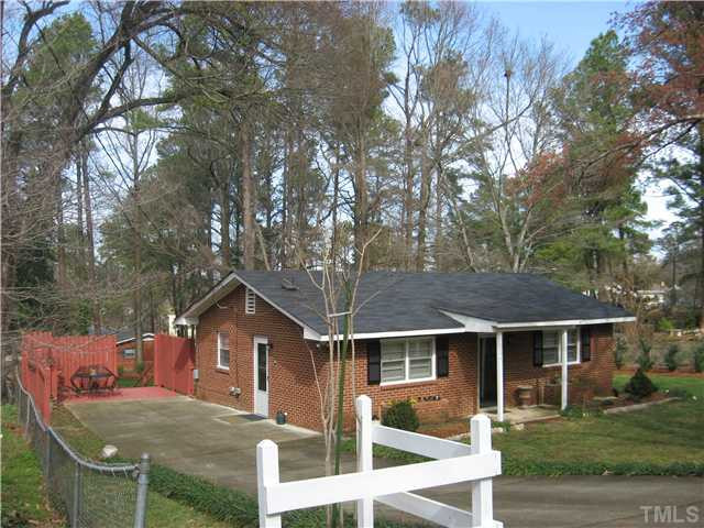 704 Oak Road Raleigh, NC 27603 - Photo 1 of 12 Well maintained all brick ranch with concrete drive and parking pad with large deck that is ready to move in. Exterior Front
