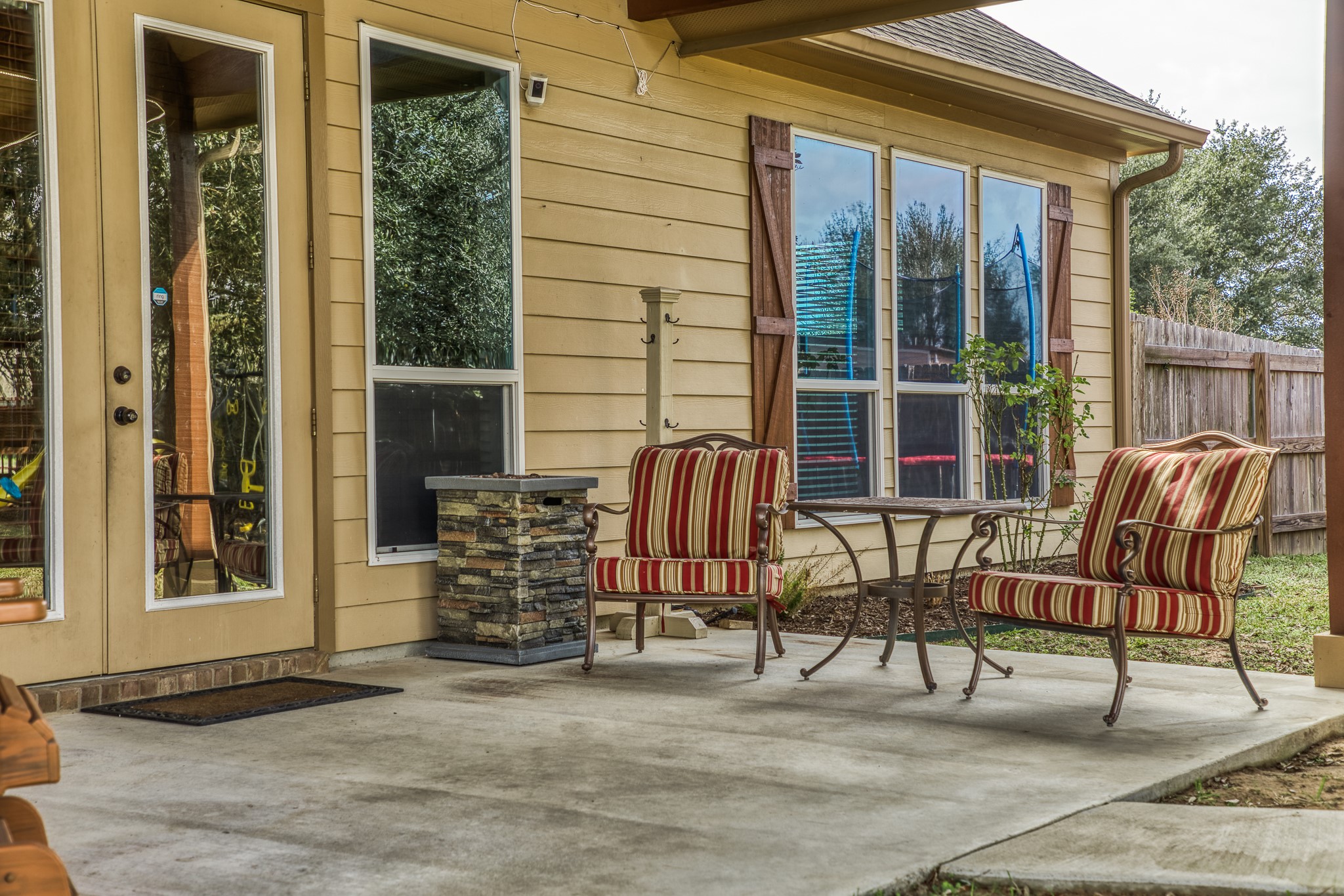 677 Grubbs Road Sealy, TX 77474 - Photo 21 of 40 a view of two chairs in the porch