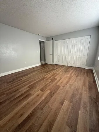 a view of wooden floor