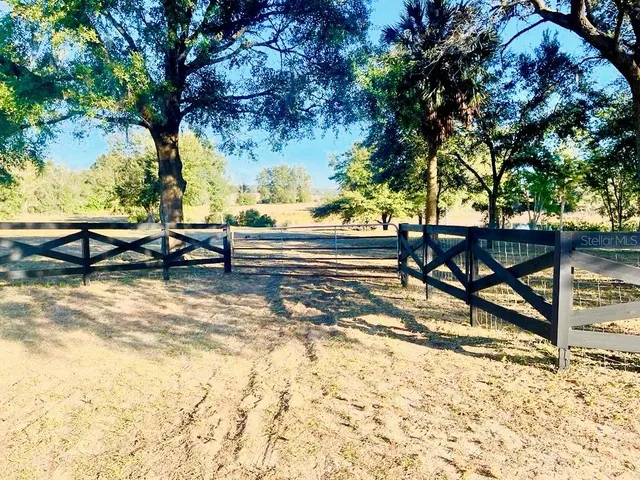 a view of outdoor space with seating area