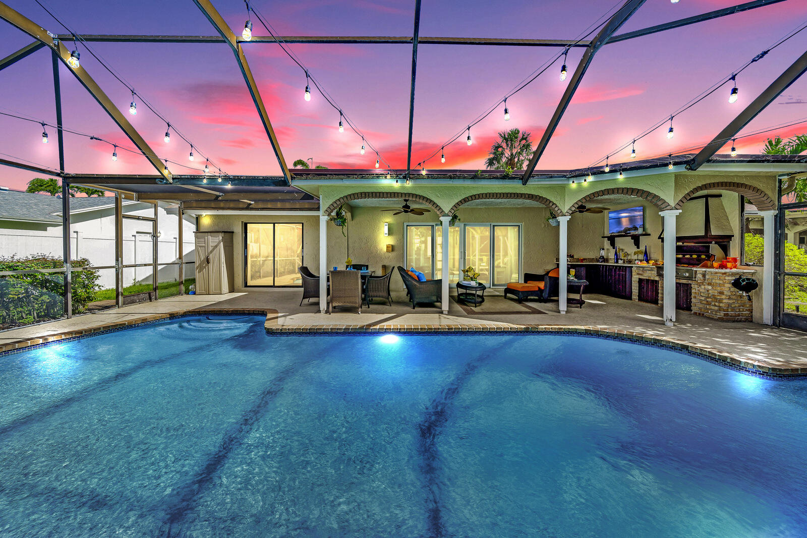 19423 Colorado Circle Boca Raton, FL 33434 - Photo 5 of 78 pool area fun twilight