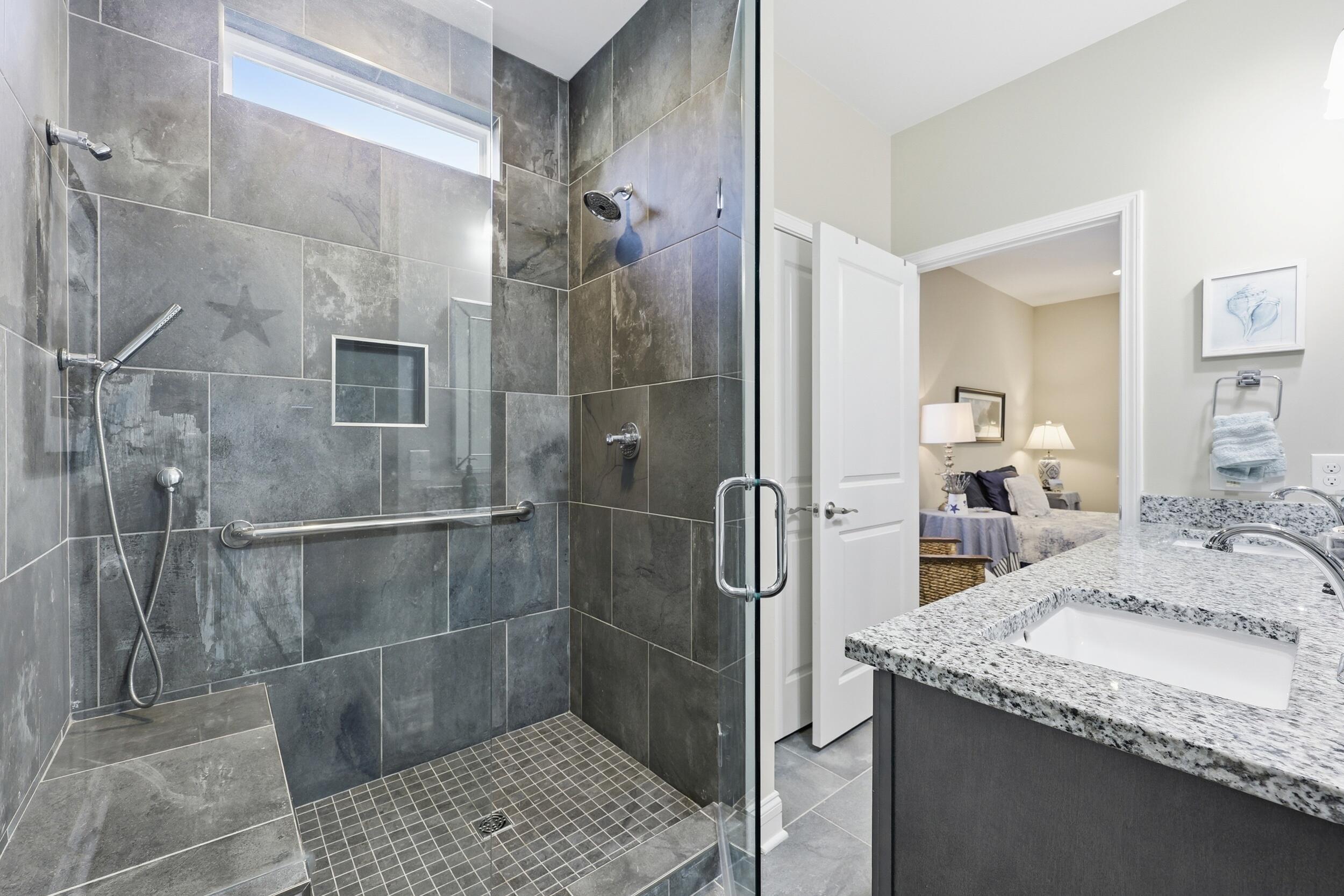 1325 Hamlin Road Mount Pleasant, SC 29466 - Photo 24 of 44 Tiles Shower with Bench