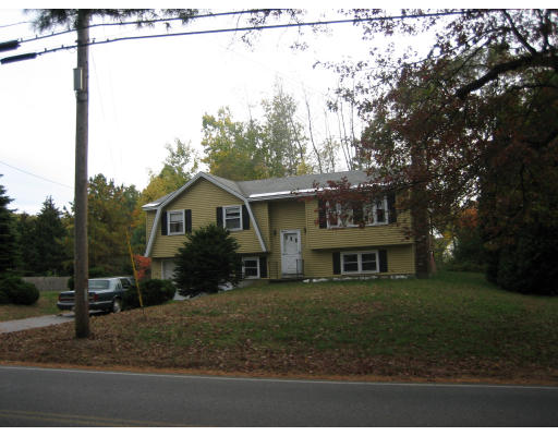 a view of a house with a outdoor space