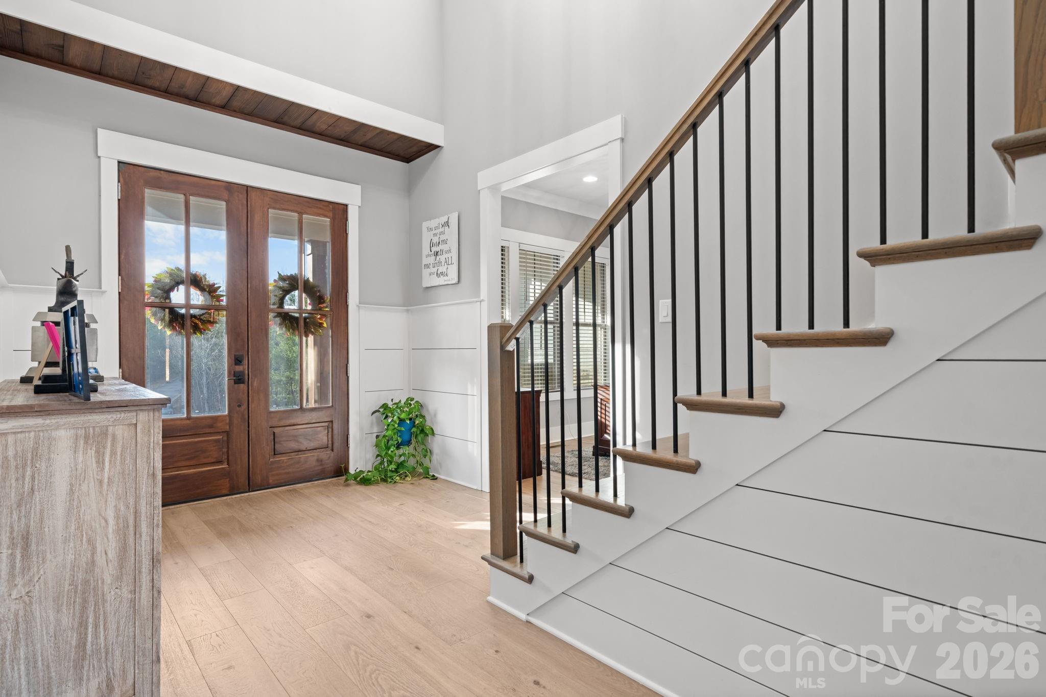7269 Savannah Denver, NC 28037 - Photo 28 of 48 a view of an entryway with wooden floor and windows