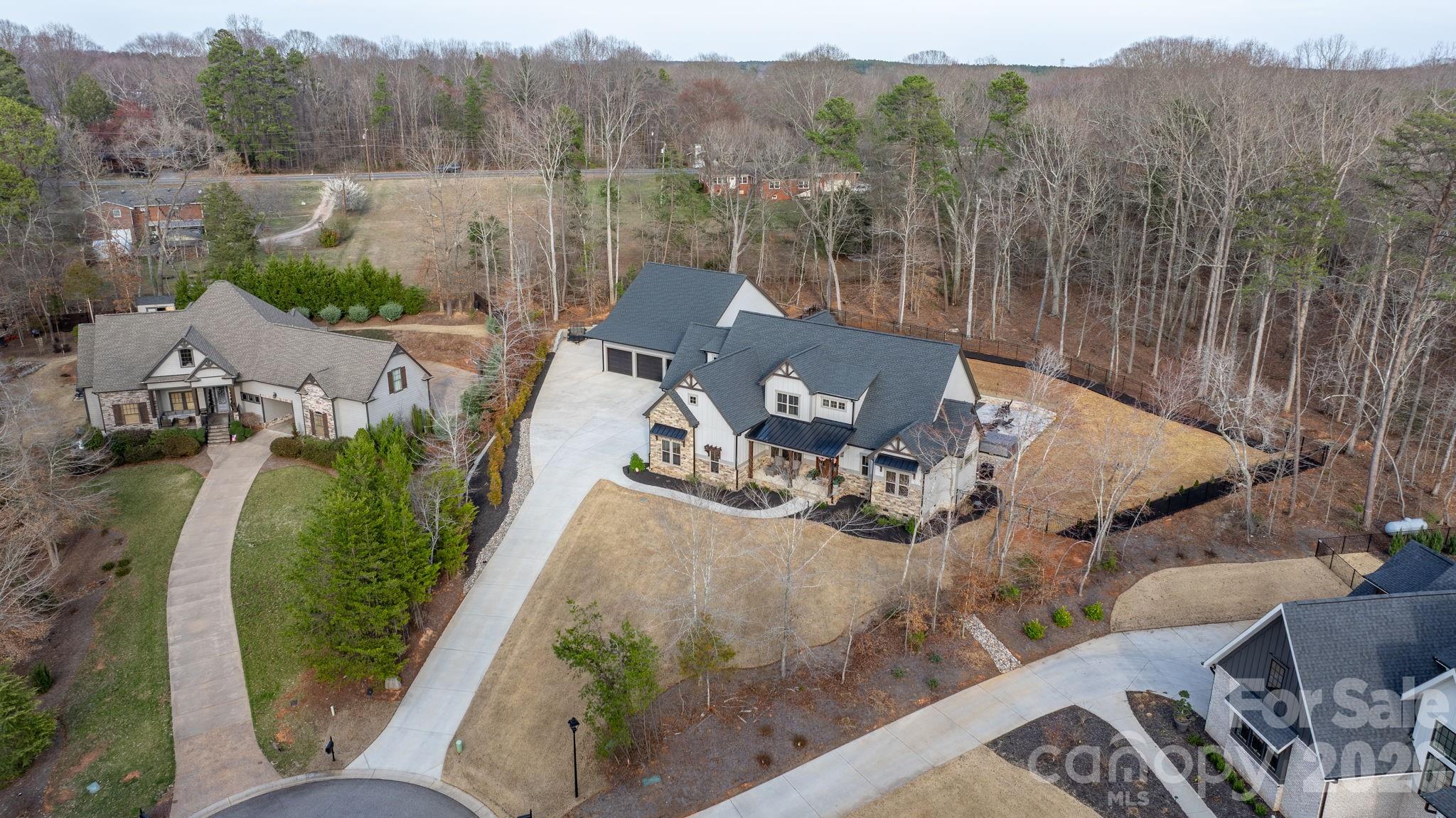 7269 Savannah Denver, NC 28037 - Photo 48 of 48 an aerial view of a house with mountain view
