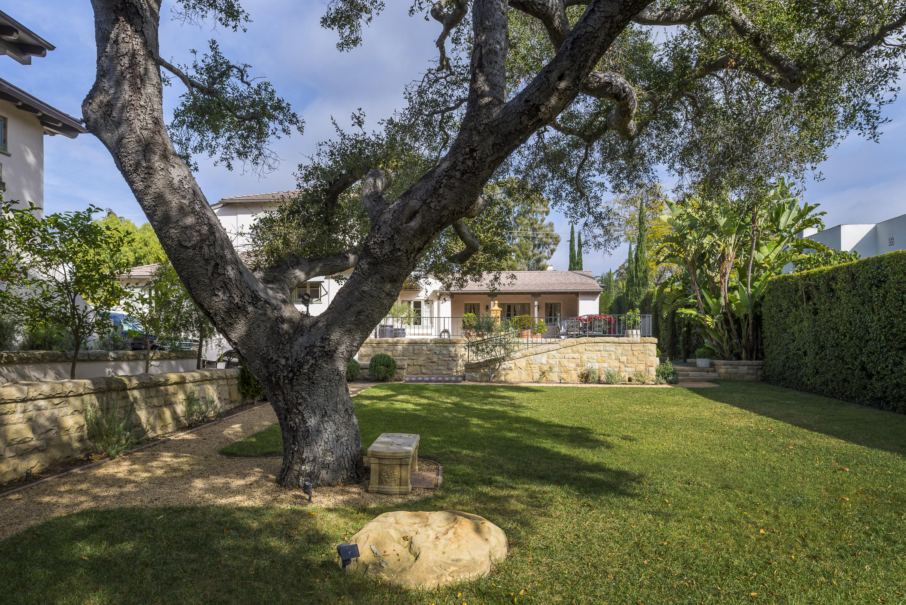 2311 Santa Barbara Street Santa Barbara, CA 93105 - Photo 13 of 20 a view of a house with a yard