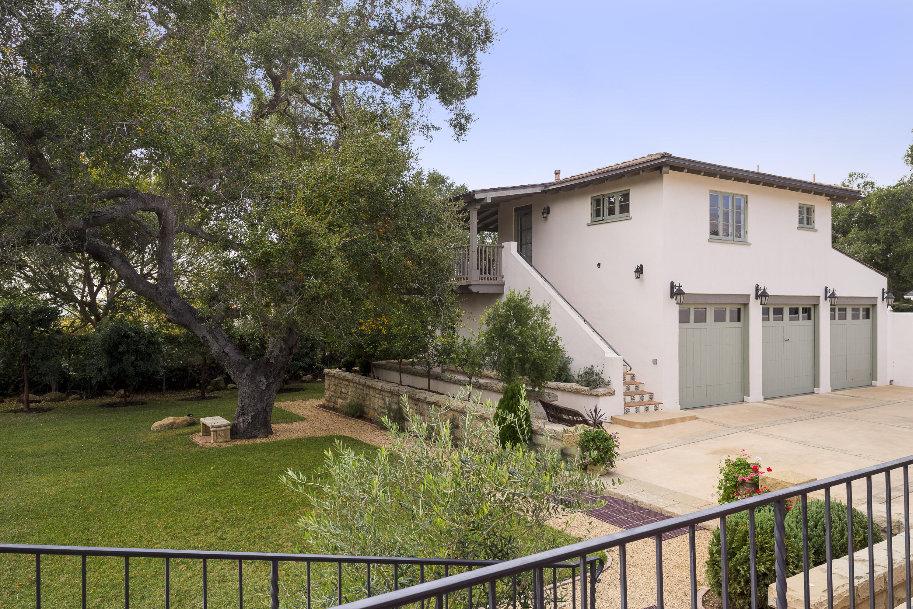 2311 Santa Barbara Street Santa Barbara, CA 93105 - Photo 18 of 20 a view of a house with backyard and trees