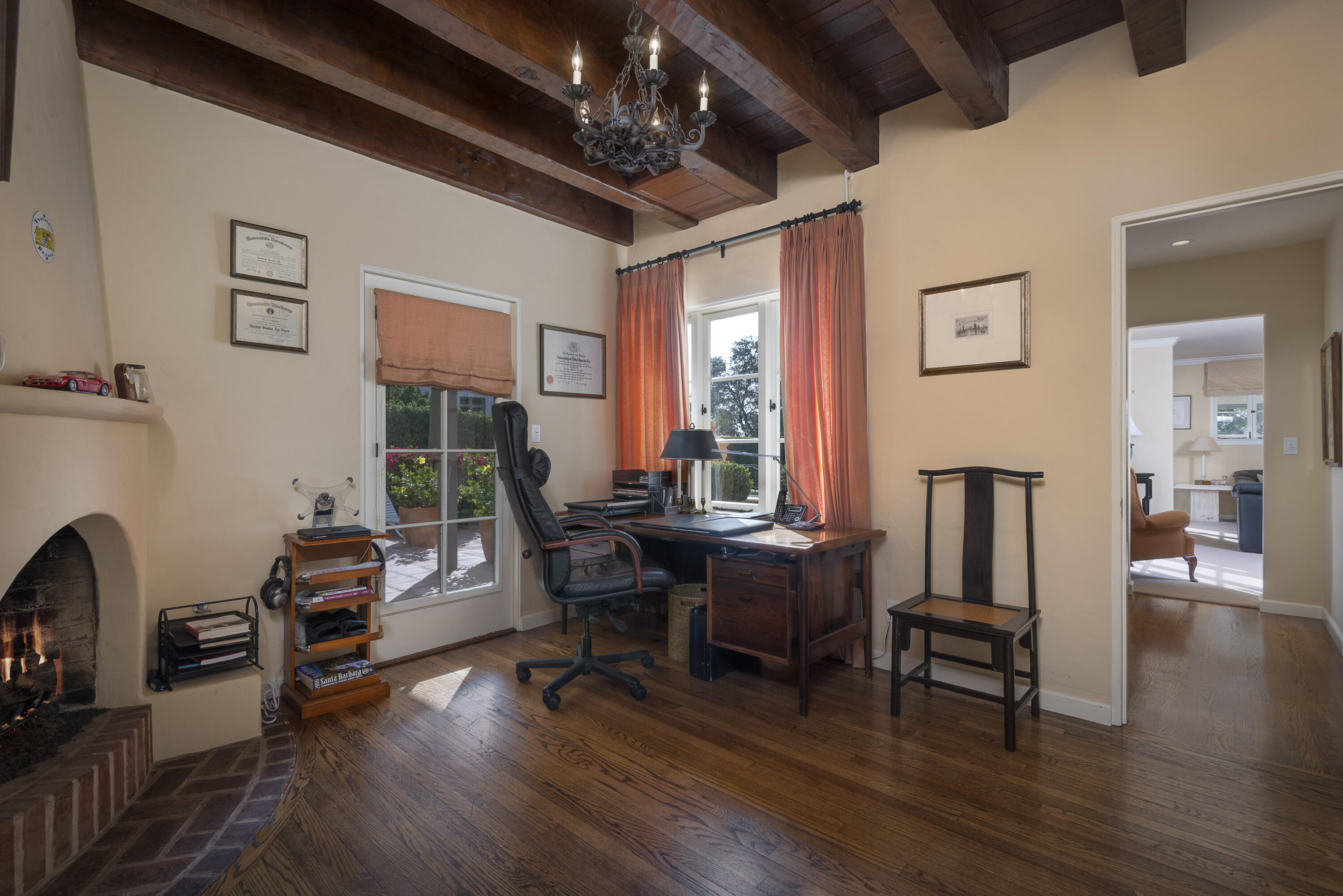 2311 Santa Barbara Street Santa Barbara, CA 93105 - Photo 6 of 20 a view of a livingroom with furniture and a window