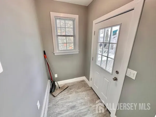 a view of an front door