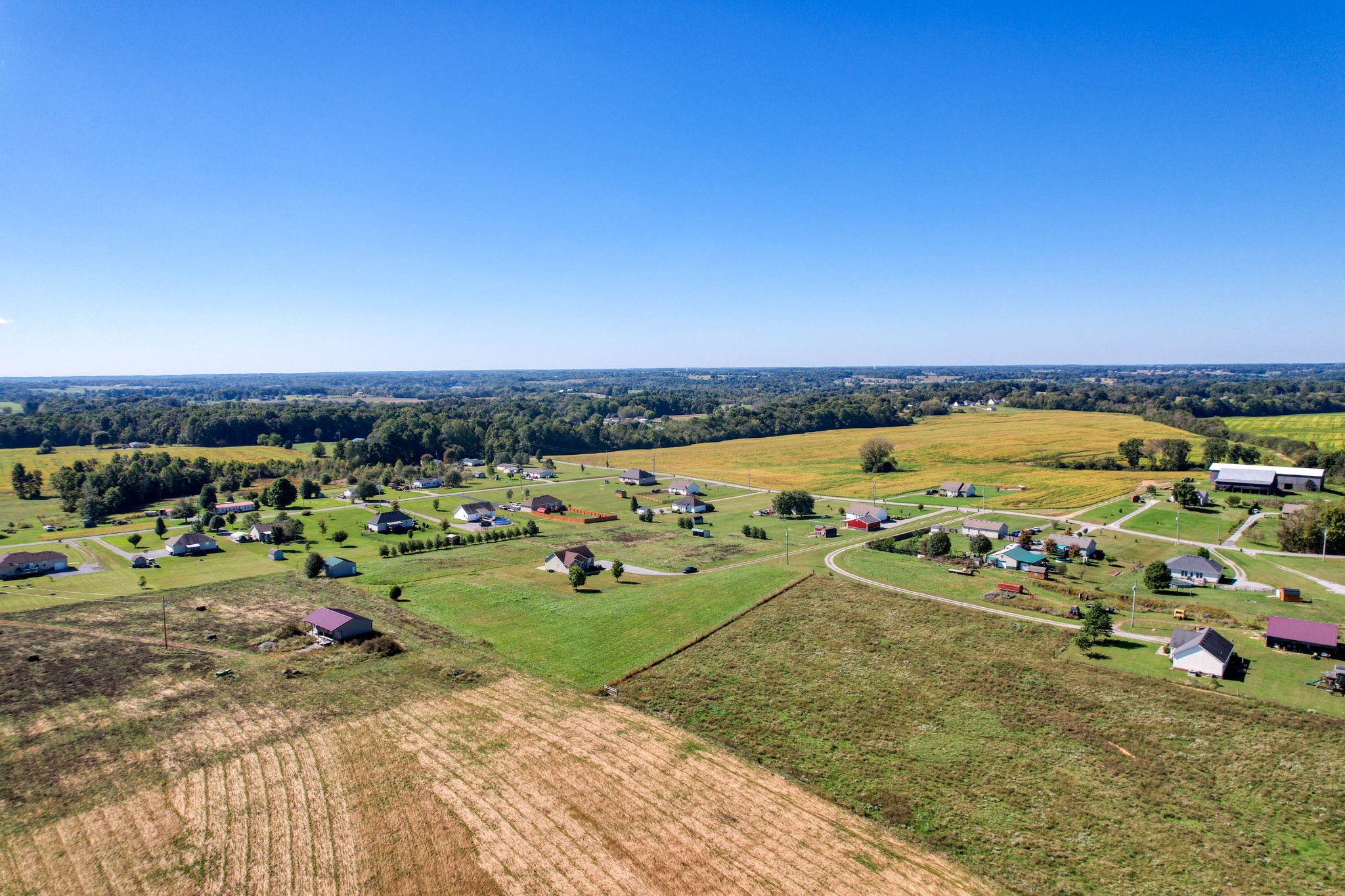 724 Lear Road Portland, TN 37148 - Photo 30 of 32 an aerial view of a houses with a yard