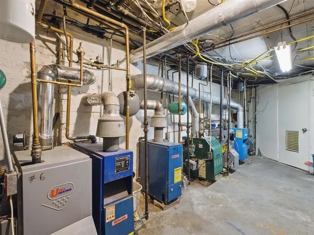 a view of storage and utility room