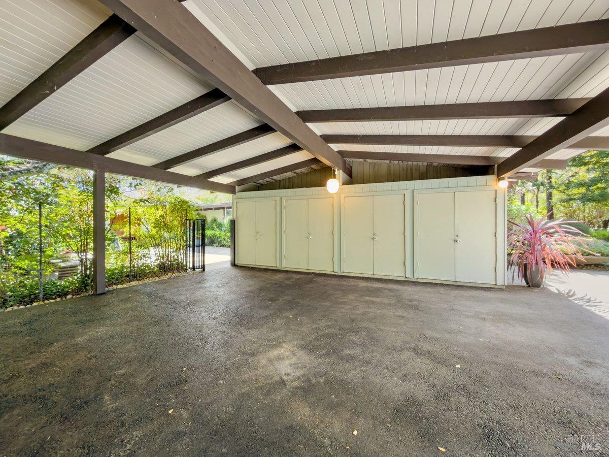 5 Mather Road San Anselmo, CA 94960 - Photo 54 of 58 a view of a room with wooden walls