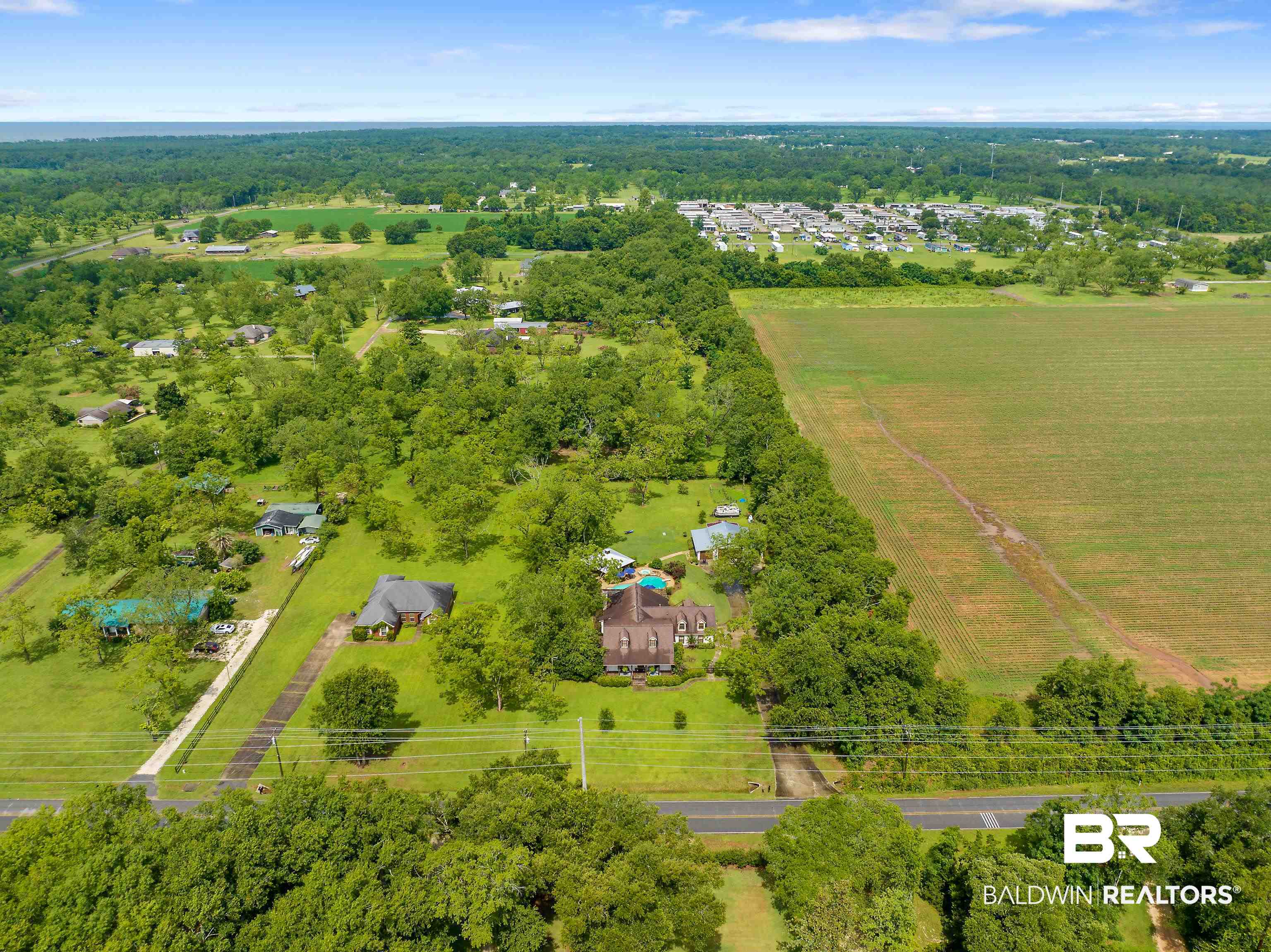 13253 Mary Ann Bch Road Fairhope, AL 36532 - Photo 42 of 54 View of drone / aerial view