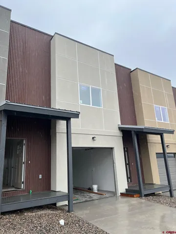 a view of a house with a door