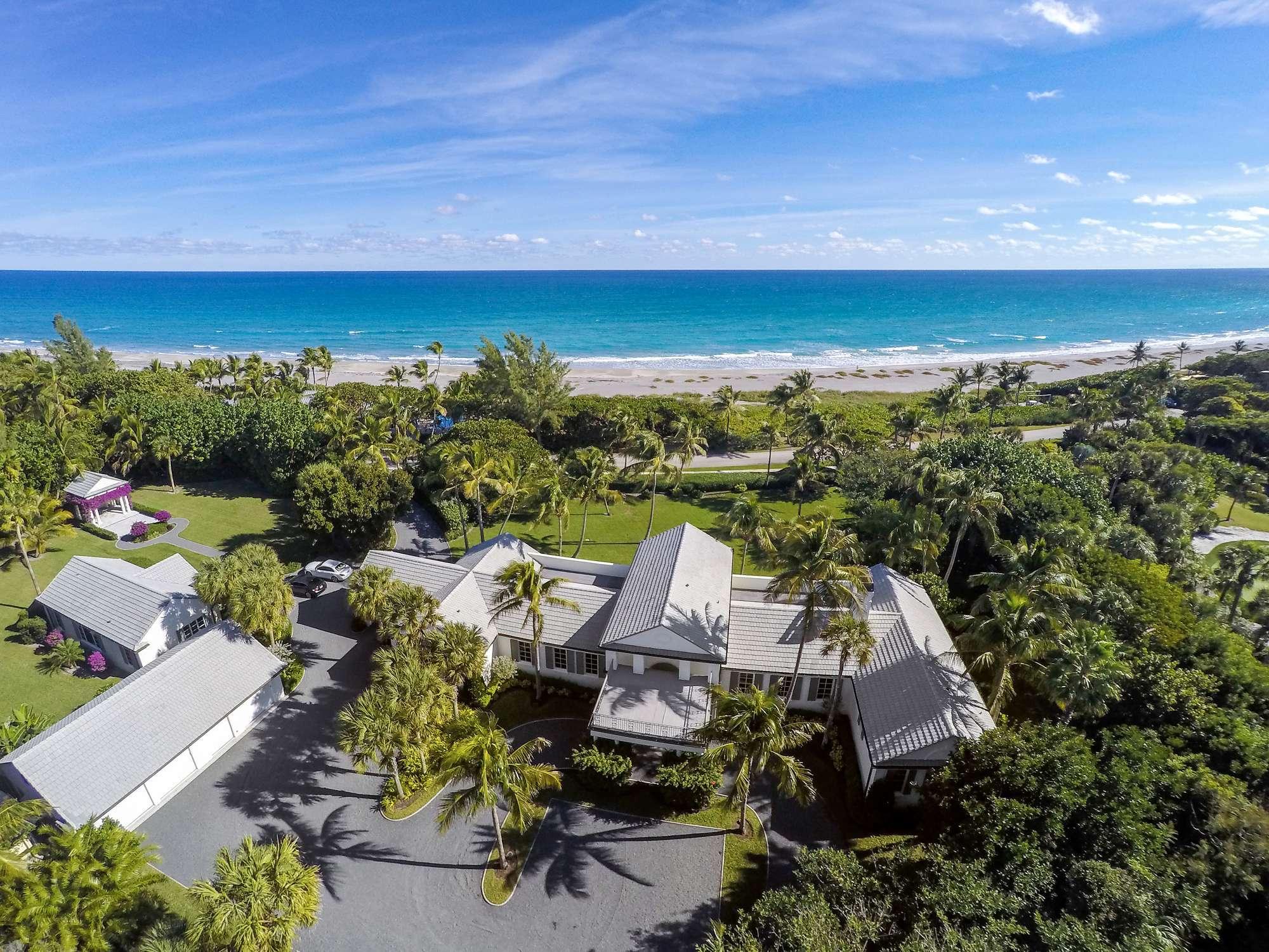 372 South Beach Road Hobe Sound, FL 33455 - Photo 1 of 57 Property Aerial