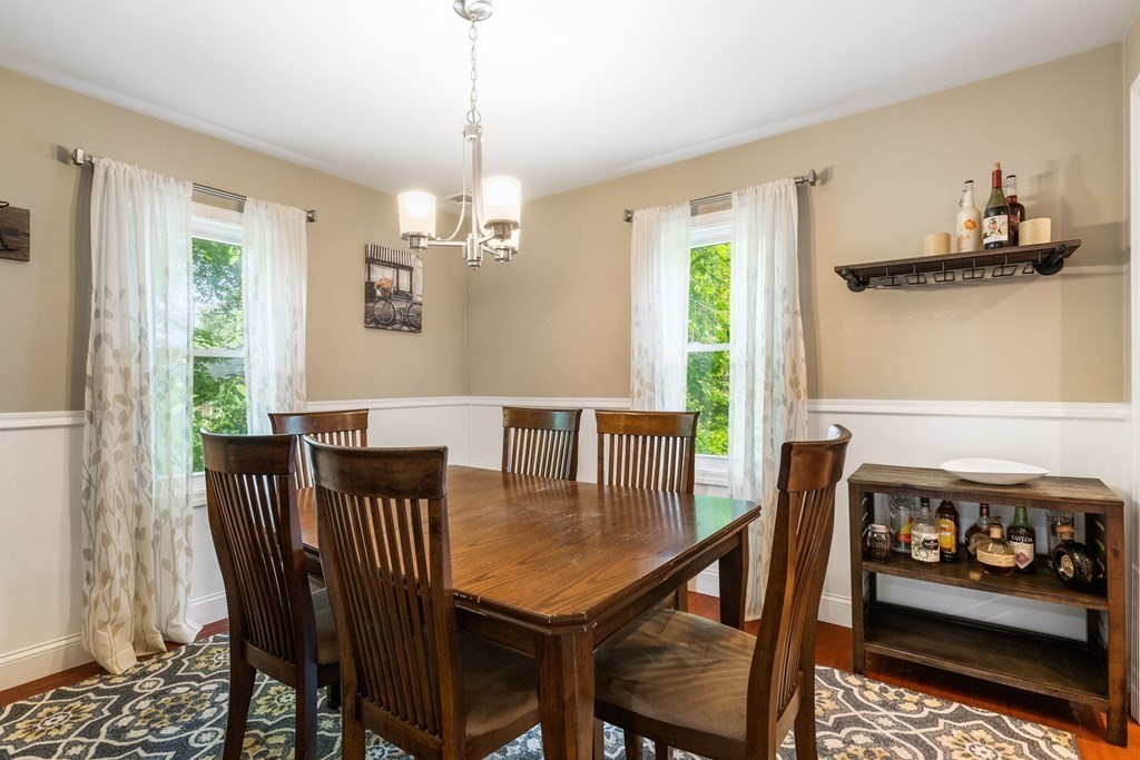 47 Victor Street Acushnet, MA 02743 - Photo 14 of 31 a view of a dining room with furniture window and outside view