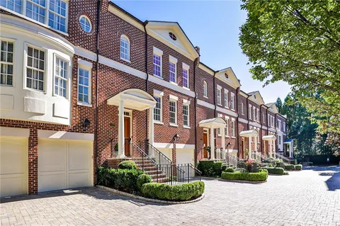 a front view of a building