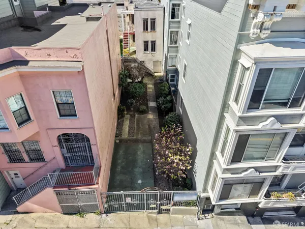 a view of roof deck with couch