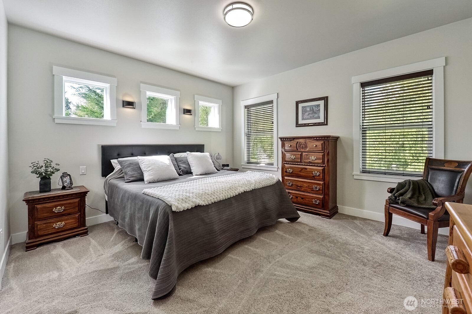 19443 Oakleaf Lane Sedro-Woolley, WA 98284 - Photo 16 of 40 a bedroom with a bed and a window