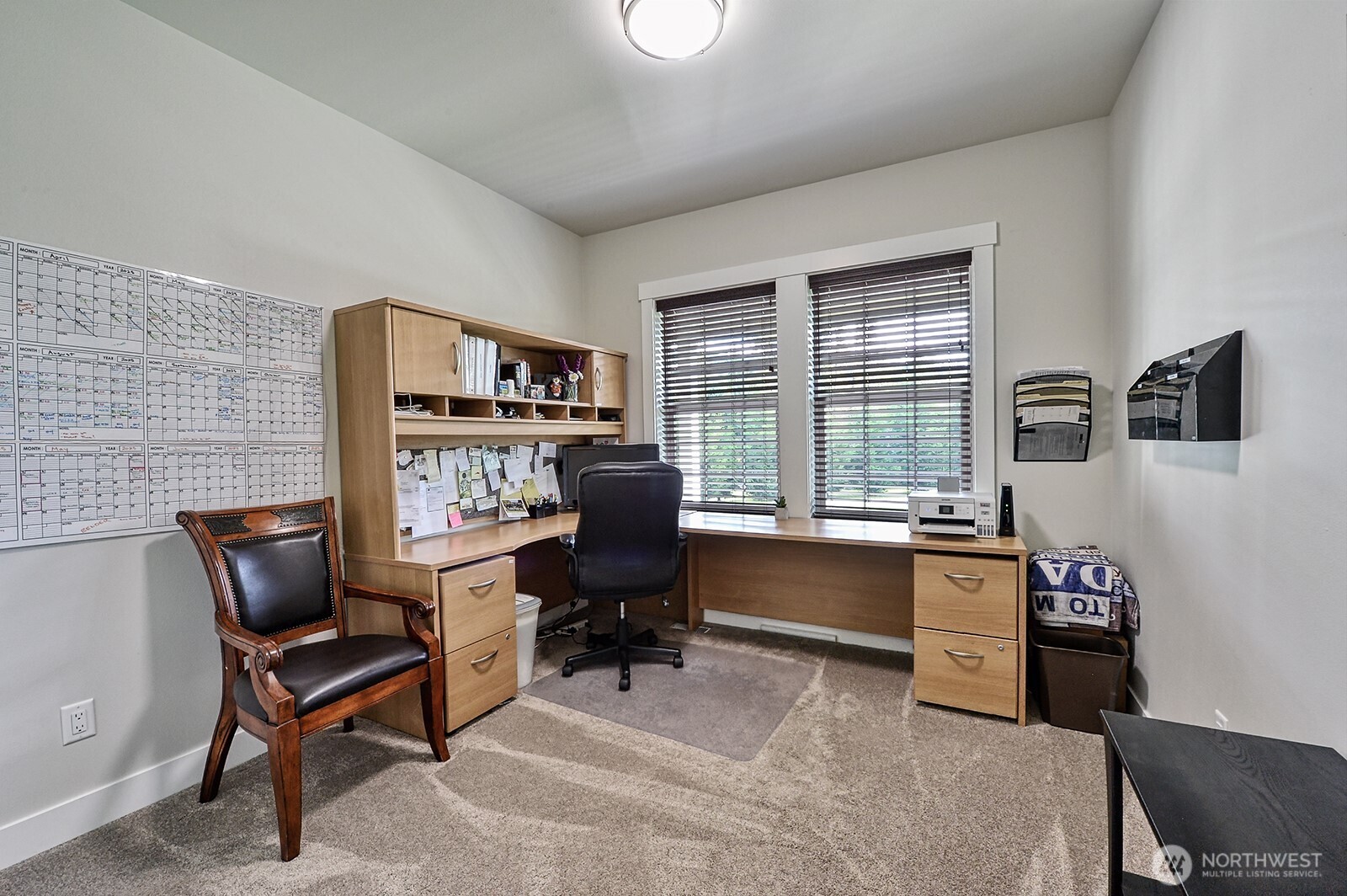 19443 Oakleaf Lane Sedro-Woolley, WA 98284 - Photo 20 of 40 a work room with furniture and a flat screen tv