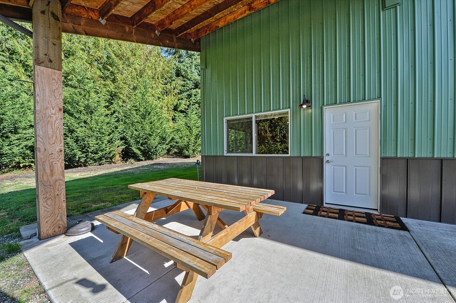 19443 Oakleaf Lane Sedro-Woolley, WA 98284 - Photo 24 of 39 a view of a backyard with a tub