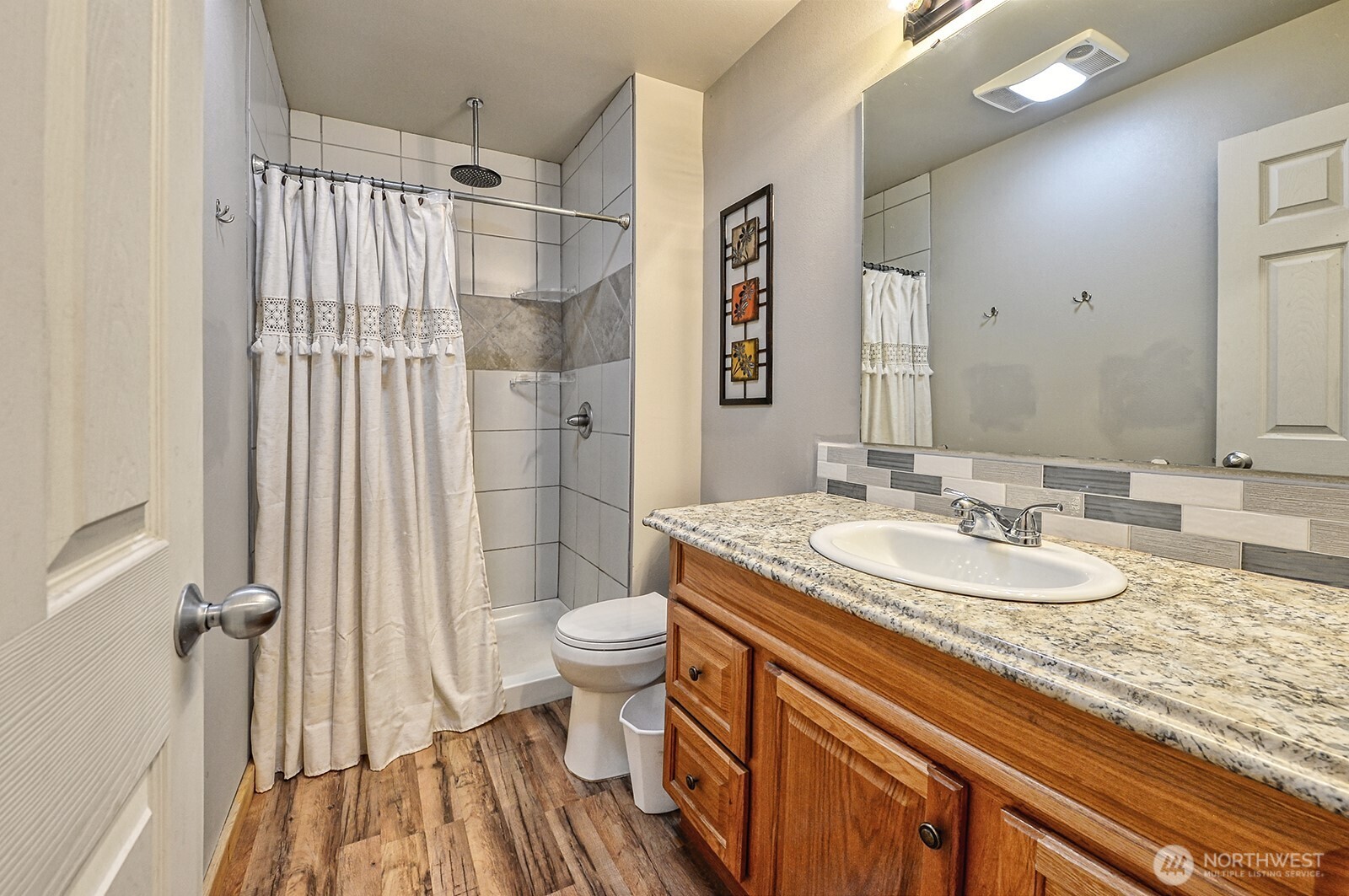 19443 Oakleaf Lane Sedro-Woolley, WA 98284 - Photo 31 of 39 a bathroom with a sink toilet and shower