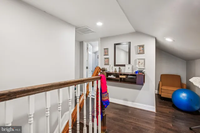 a view of a living room and dining room